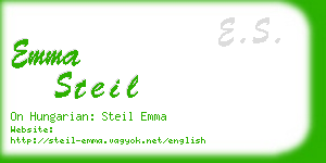 emma steil business card